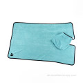 Haustiertrocknendes ultra-absorbierendes Handtuch aus Mikrofaser-Badetuch für Hunde